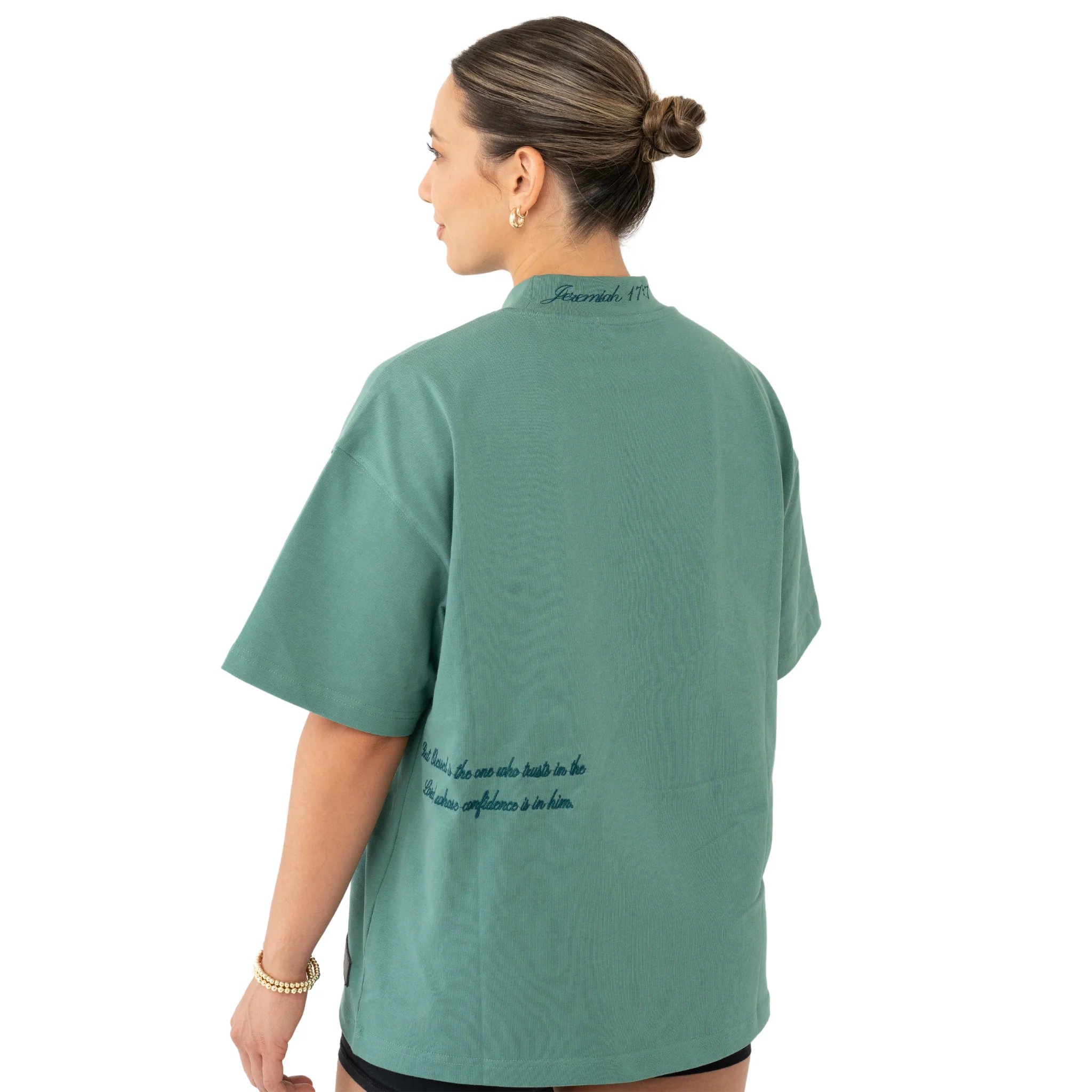 Godfidence Mock Neck Tee - Image 3