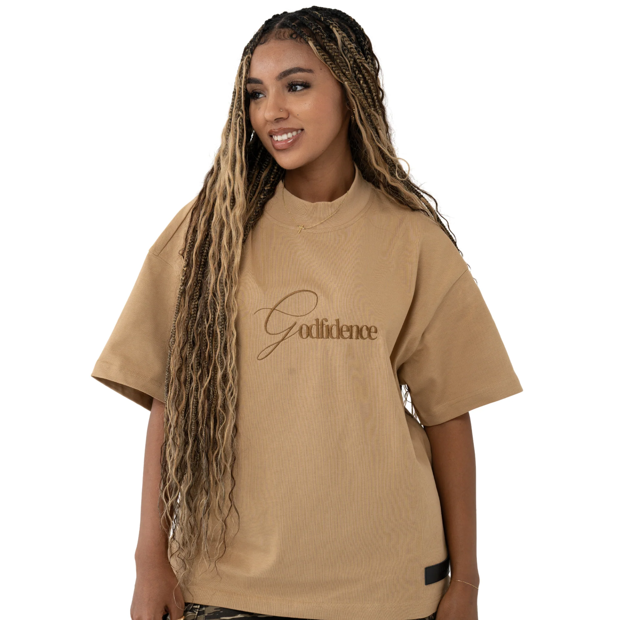 Godfidence Mock Neck Tee - Image 6